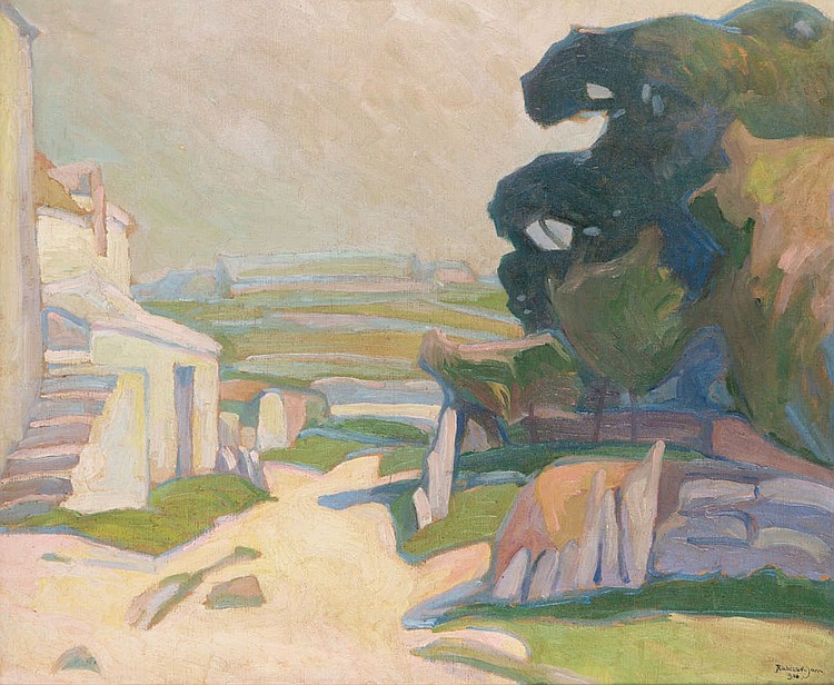 Jan Rubczak comparable auction result: jan rubczak 1884 1942 pale sun 1908