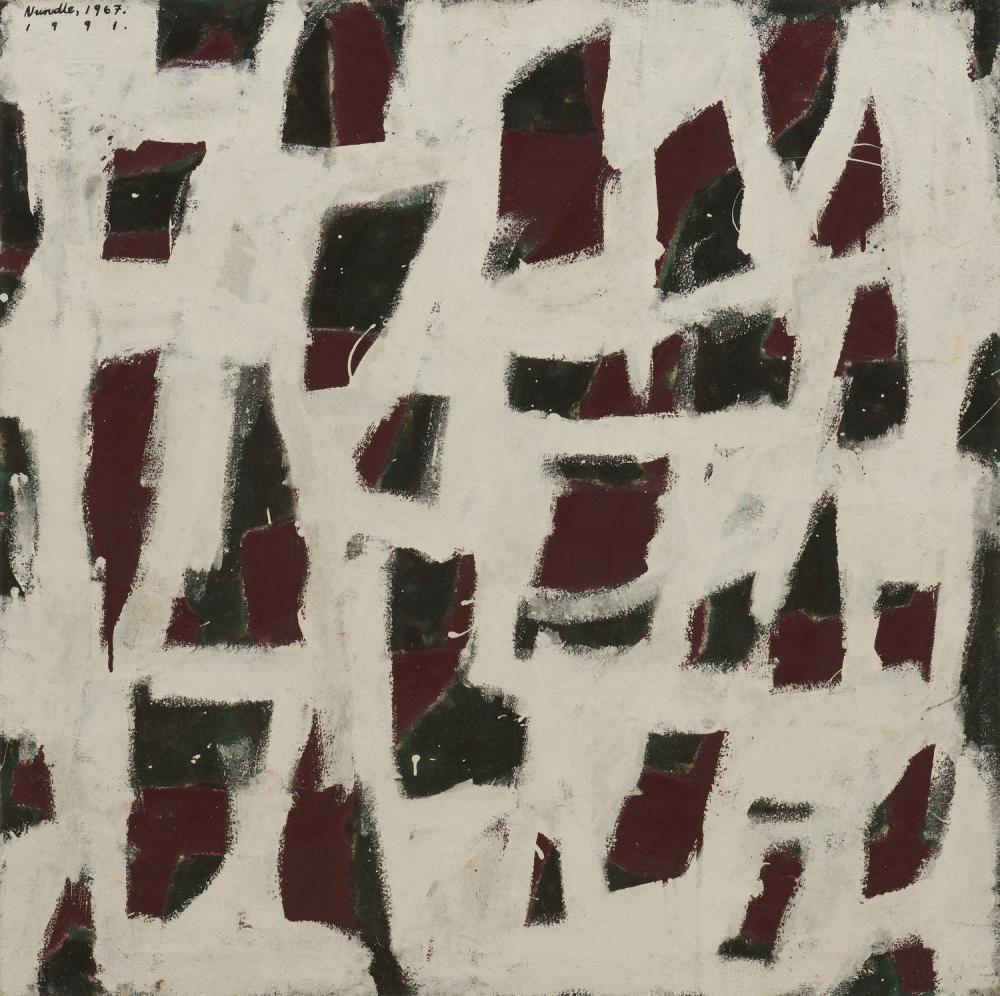 Peter Atkins comparable auction result: peter atkins born 1963 nundle 1967 1991 acrylic on canvas