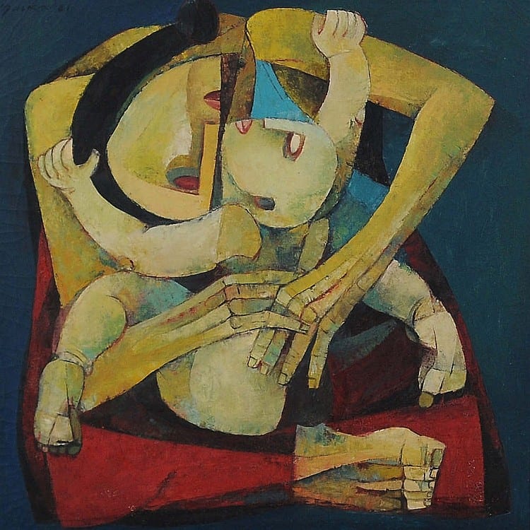 Ang Kiukok (1931 - 2005) Mother and Child comparable sale
