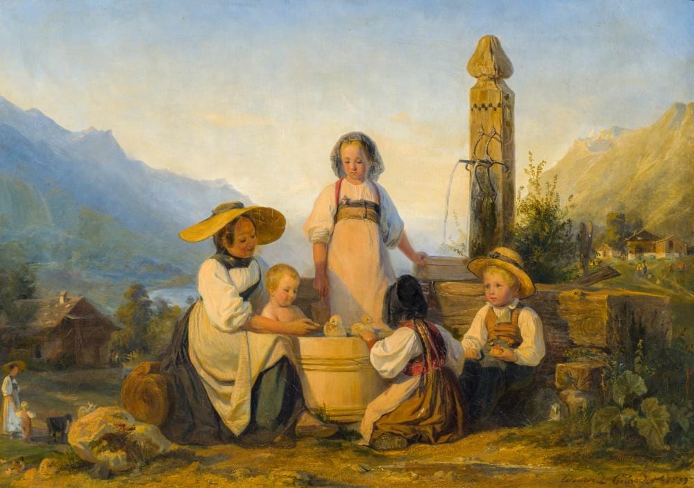 Edouard Girardet comparable auction result: edouard girardet