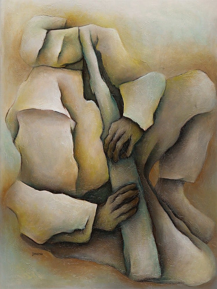 Ewa Witkowska comparable auction result: ewa witkowska b 1985 untitled 2019 80 x 60 cm