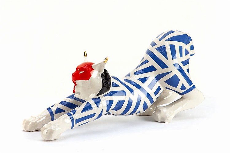Mariusz Dydo comparable auction result: mariusz dydo b 1979 lynx ix matisse model 9 2016 24 x 33 x 17 cm