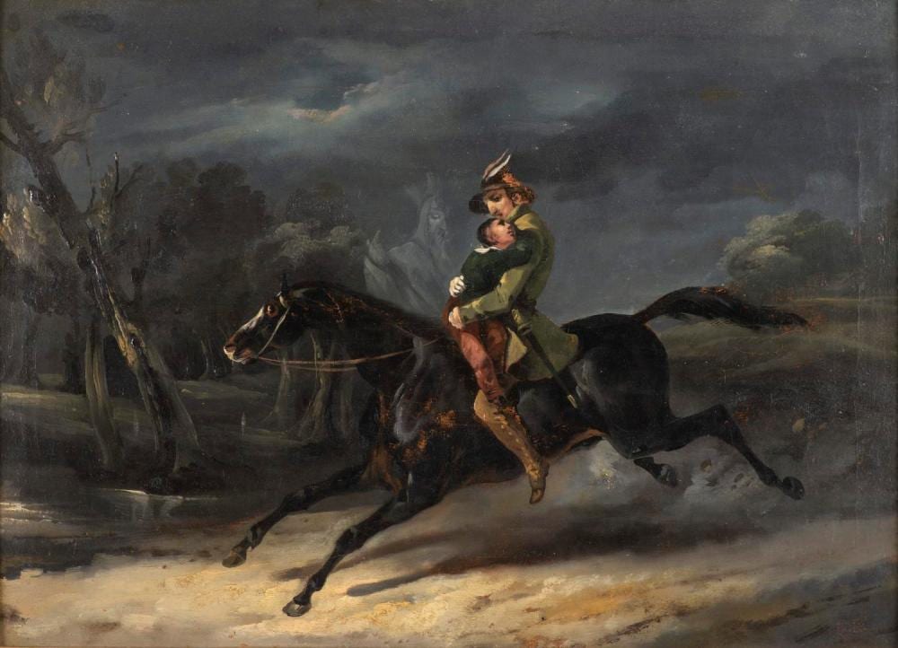 Joseph Simon Volmar comparable auction result: joseph simon volmar 1796 1865 attribu le roi des aulnes erlk nig