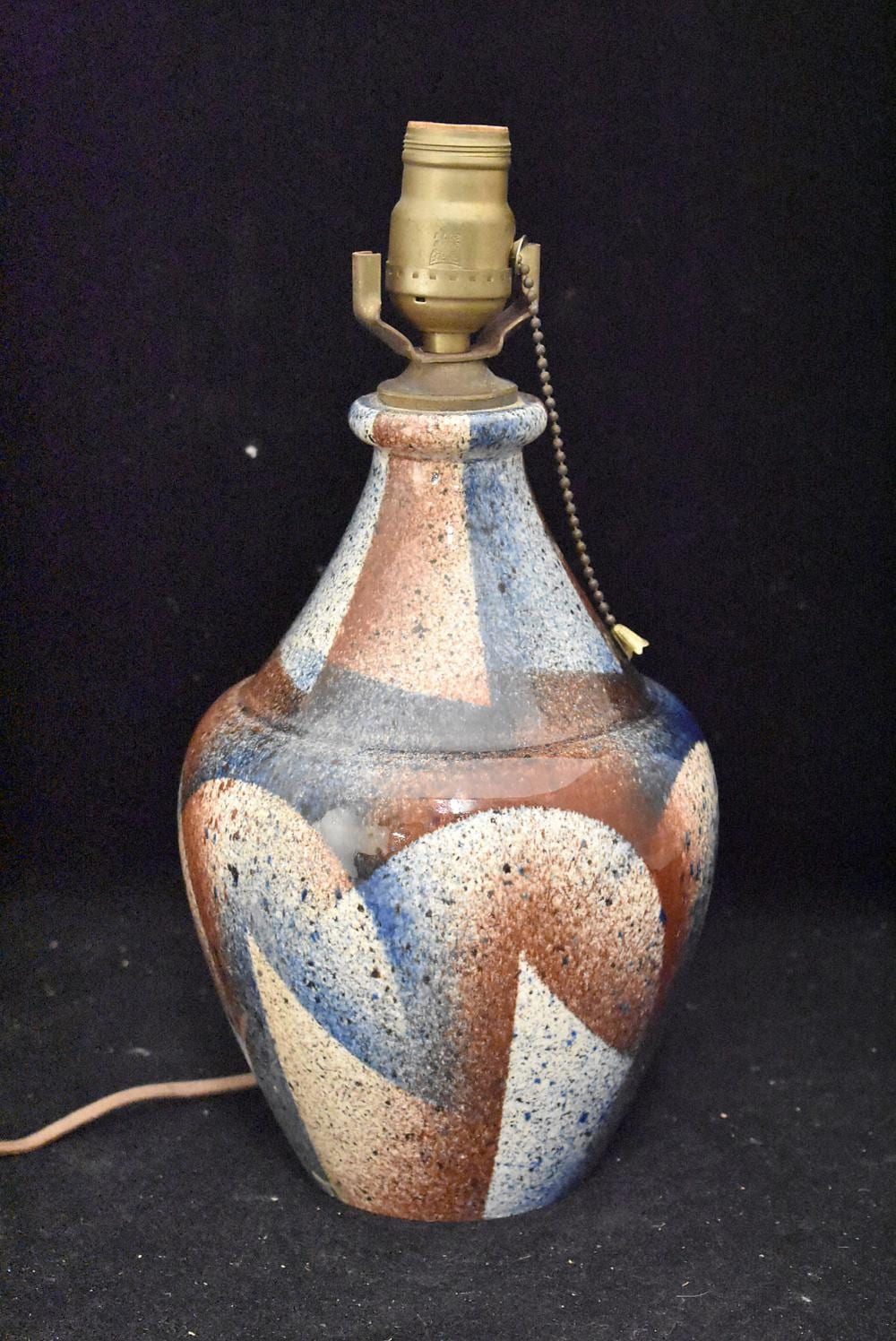 marcel guillard for etling glazed stoneware lamp · Briggs Auction, Inc. · 2019-03-15 Marcel Guillard comparable auction result: marcel guillard for etling glazed stoneware lamp