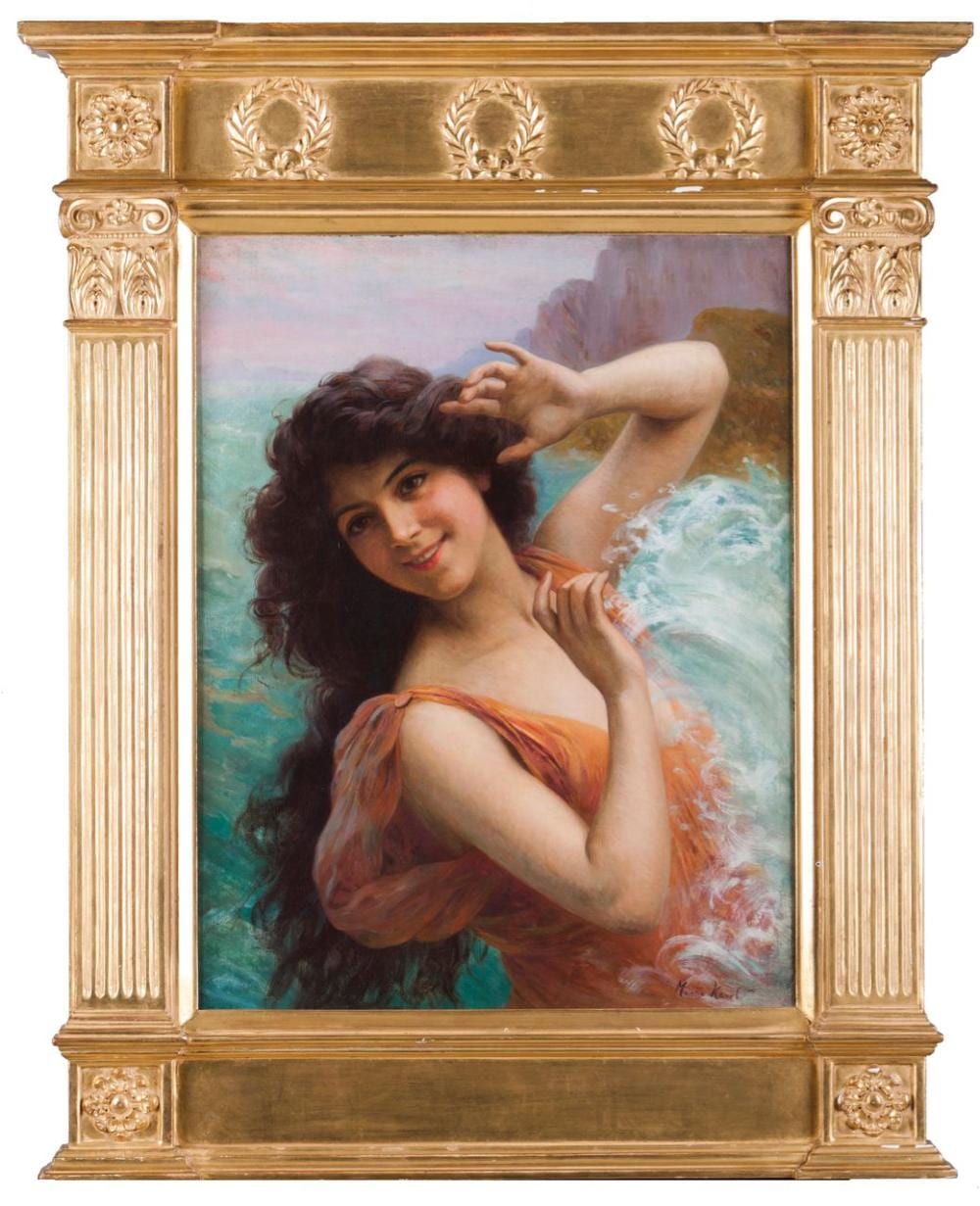 François Martin-Kavel comparable auction result: the water nymph