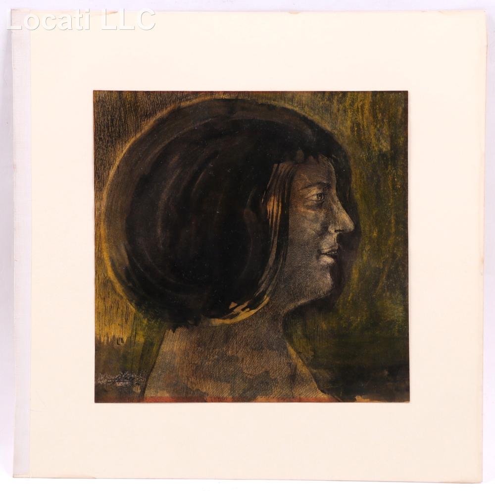 Manuel Ayaso comparable auction result: manuel ayaso spanish american b 1934 mixed media