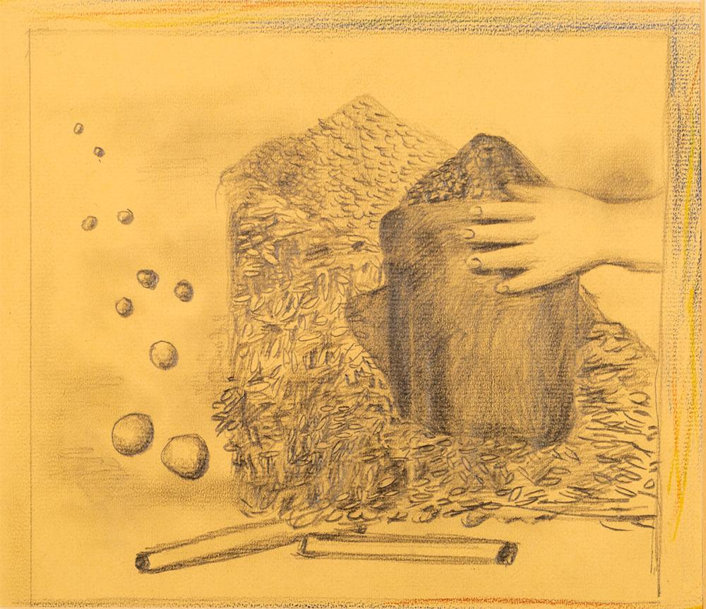 Marek Wlodarski comparable auction result: marek wlodarski sketch for a painting a dream