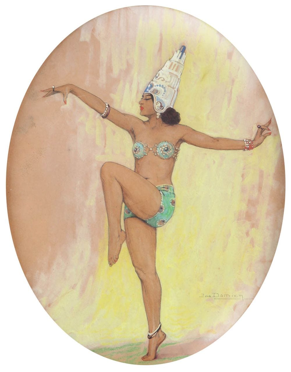 François Joseph Damien comparable auction result: jos damien 1879 1973