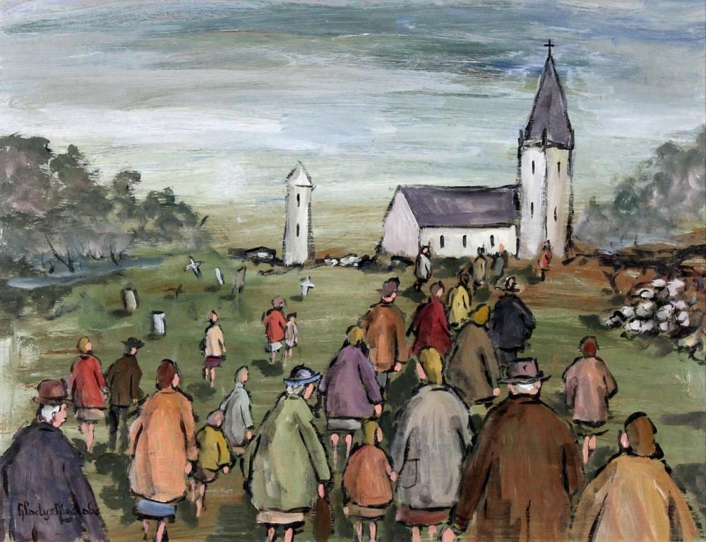 gladys maccabe going to church · Gormleys Art Auctions · 2019-03-12 Gladys MacCabe comparable auction result: gladys maccabe going to church