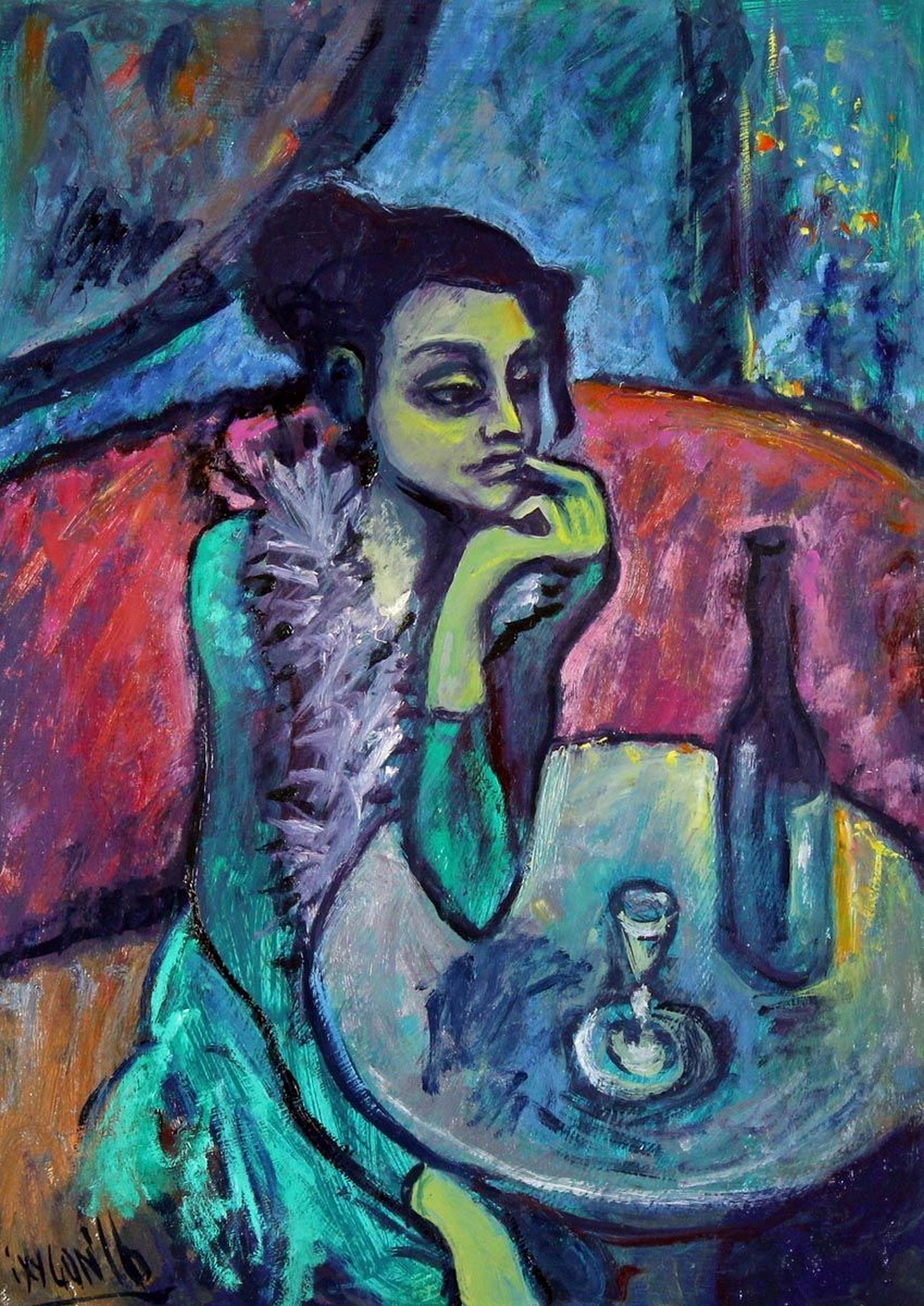 Serg Ixygon comparable auction result: serg ixygon thoughtful in paris