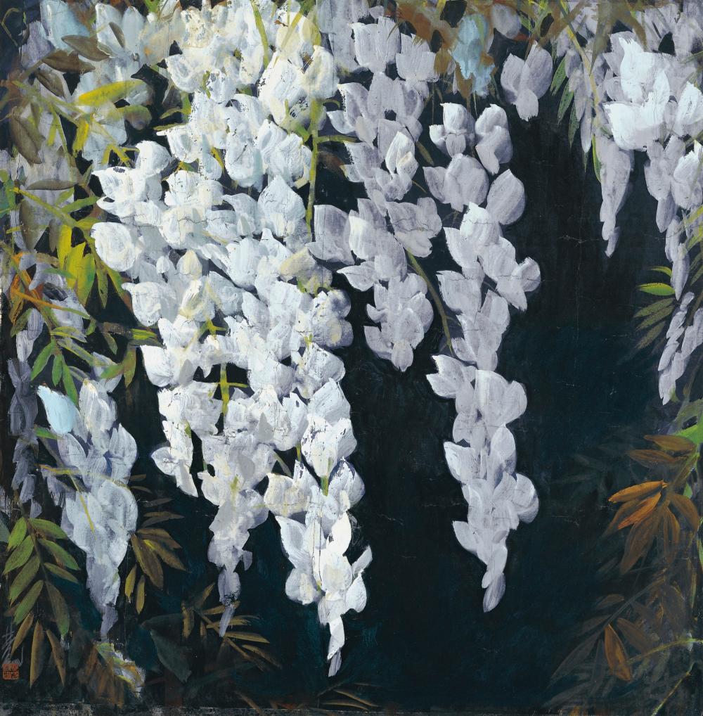 Lin Fengmian | Wisteria comparable sale