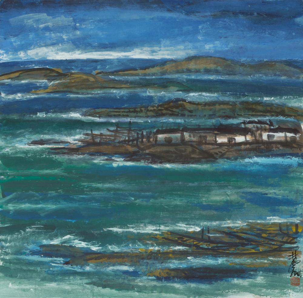 Lin Fengmian | Seashore comparable sale
