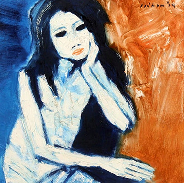 Jeihan Sukmantoro (b. Solo, C. Java, 1938) Figur #2 comparable sale