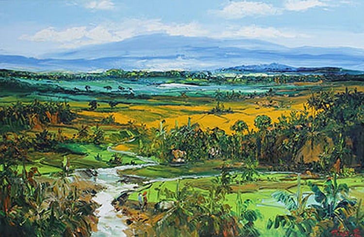 Atika Hariyadi (b. Lumajang, E. Java, 1962) Landscape comparable sale