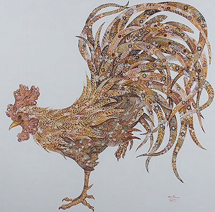 Putrayasa, Anak Agung Gde (b. Ubud, Bali, 1983) Rooster comparable sale