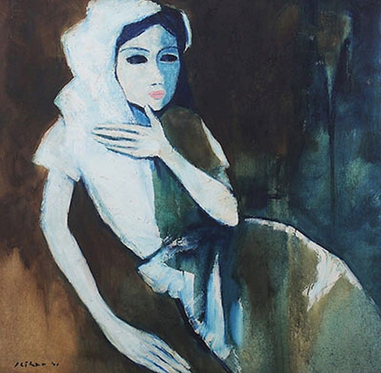 Jeihan Sukmantoro (b. Solo, C. Java, 1938) Endah comparable sale