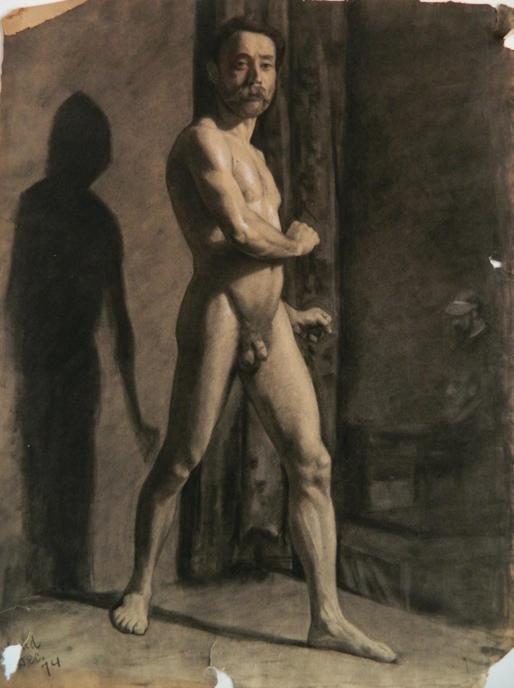 henry leland charcoal drawing · Rachel Davis Fine Arts · 2019-03-23 Henry Leland comparable auction result: henry leland charcoal drawing