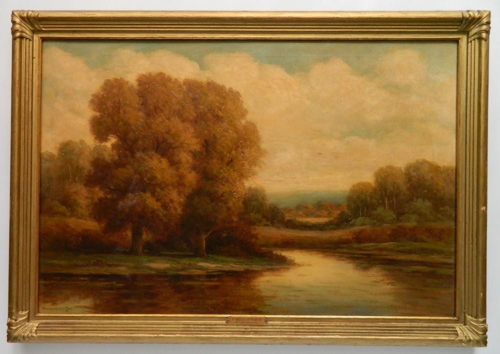 howard atkinson oil · Rachel Davis Fine Arts · 2019-03-23 Howard Atkinson comparable auction result: howard atkinson oil
