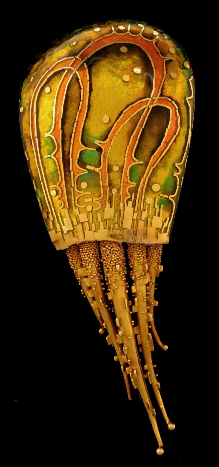 John Paul Miller comparable auction result: john paul miller brooch