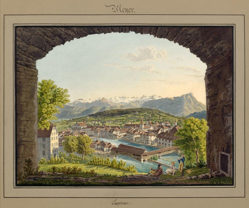 Johann Jakob (1787) Meyer comparable auction result: lucerne