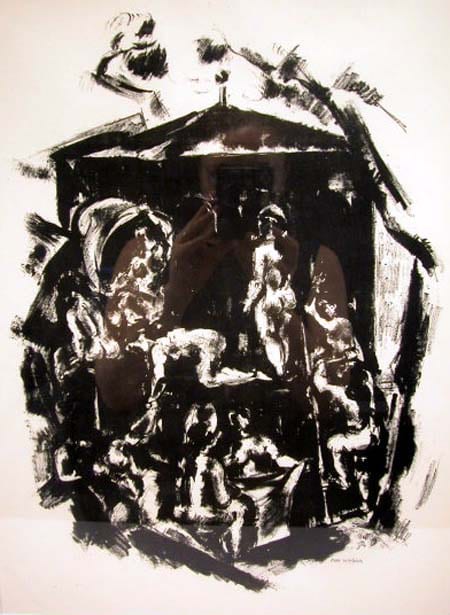 a lithograph · Nye & Company · 2004-10-16 Max (1961) Weber comparable auction result: a lithograph