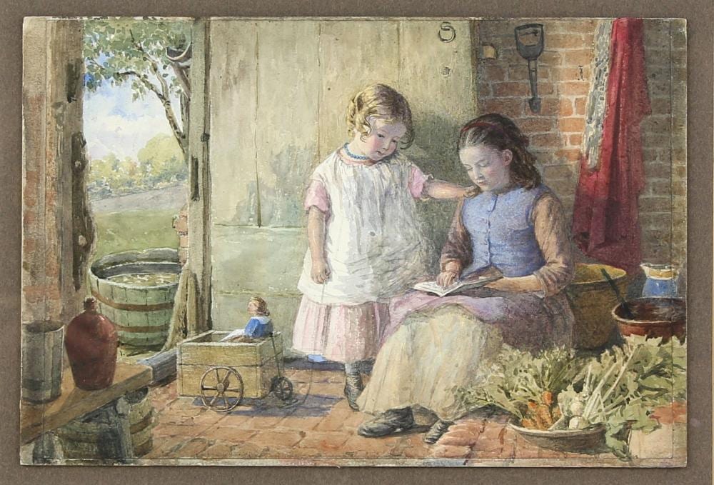 john hardwicke lewis british 1840 1927 interio · Ewbank's · 2019-03-21 John Hardwicke Lewis comparable auction result: john hardwicke lewis british 1840 1927 interio
