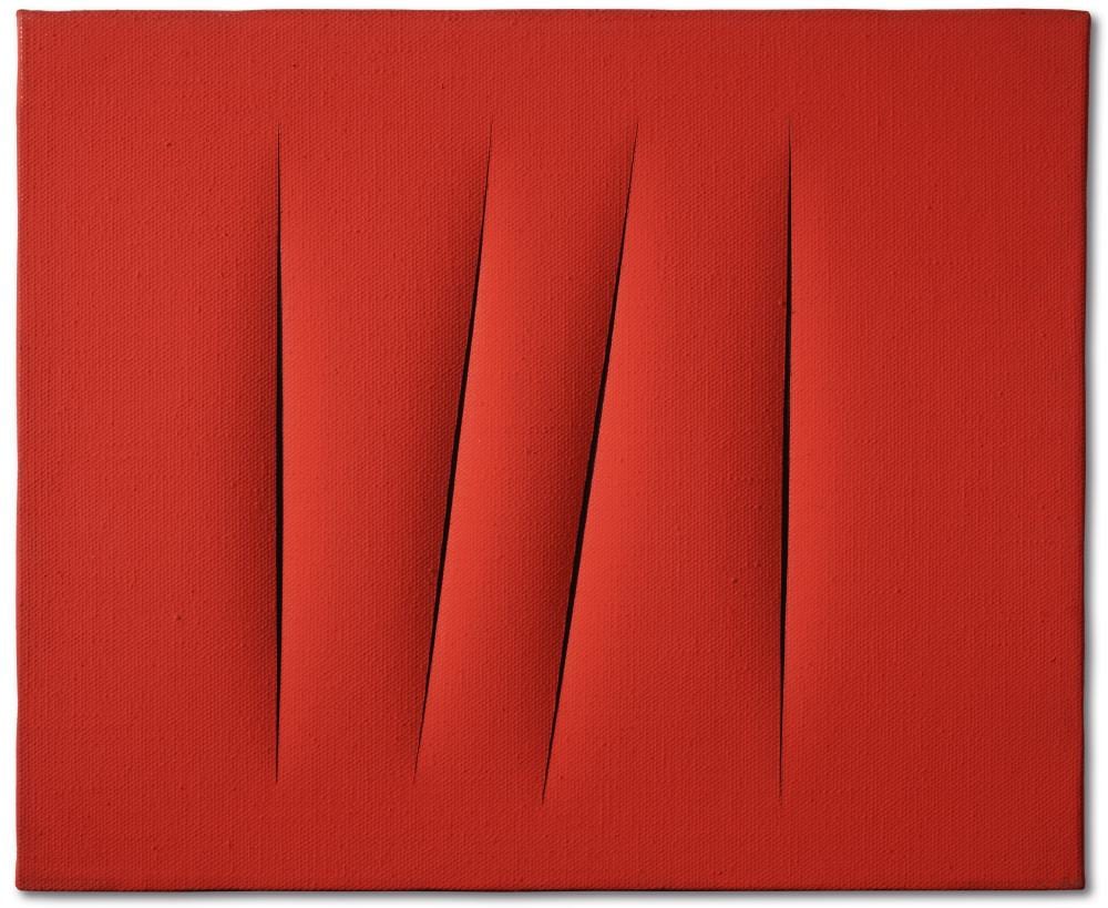 LUCIO FONTANA | Concetto Spaziale, Attese comparable sale
