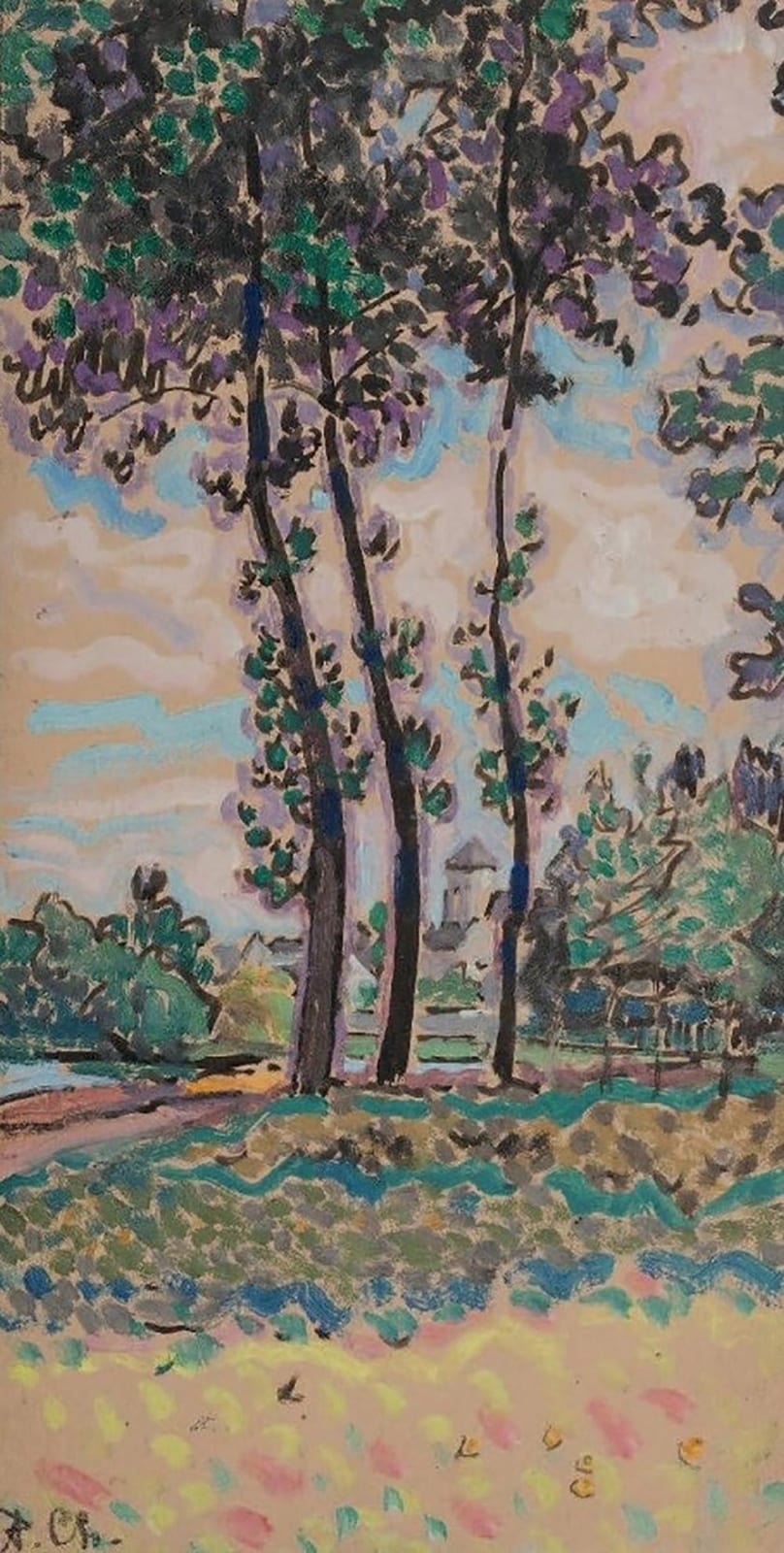 pierre marie alfred chapuis 1863 1942 paysage aux peupliers · Louiza Auktion & Associés · 2019-03-30 Pierre (1863) Chapuis comparable auction result: pierre marie alfred chapuis 1863 1942 paysage aux peupliers