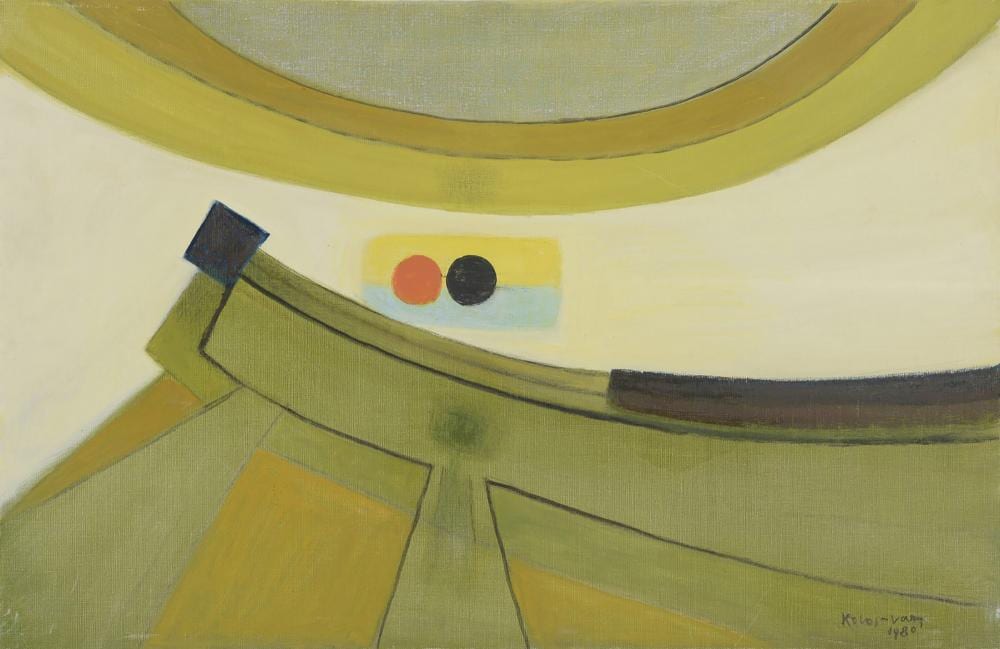 Sigismond Koloszváry comparable auction result: sigismond kolos vary 1899 1983 composition 1980