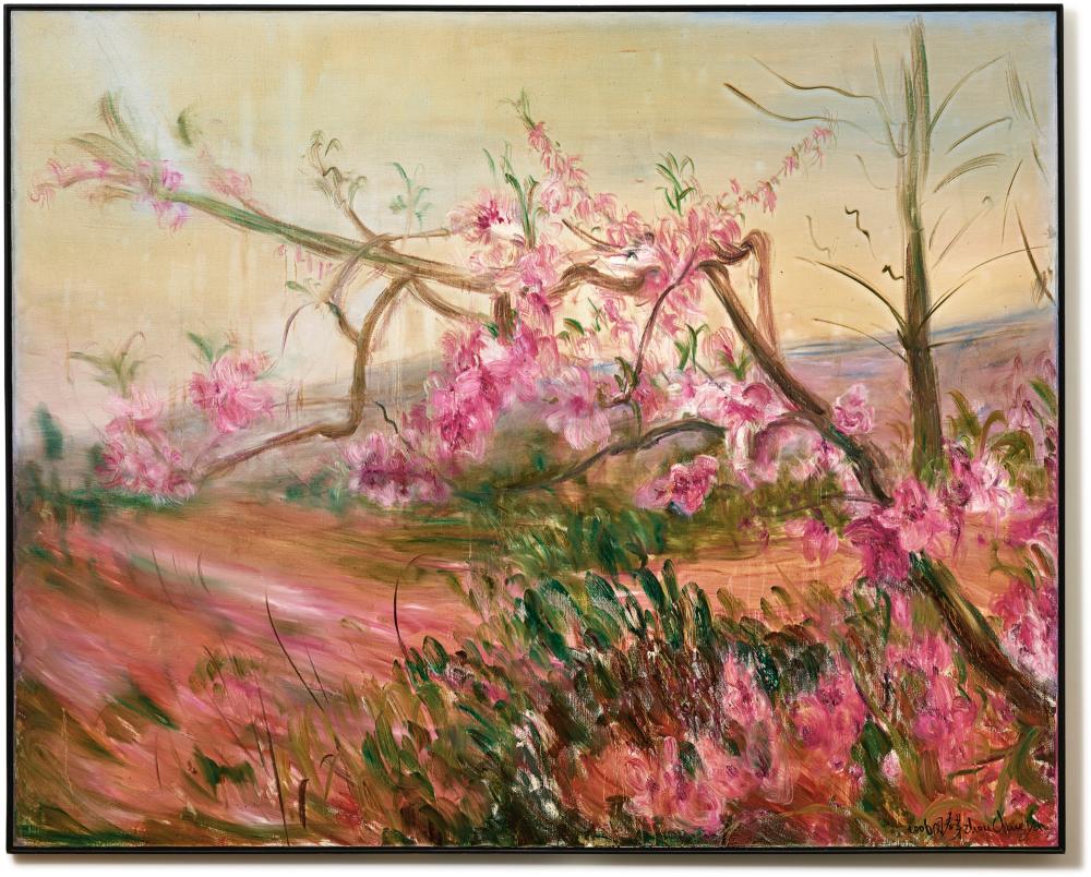Zhou Chunya | Little Path to Dragon Spring Mountain comparable sale