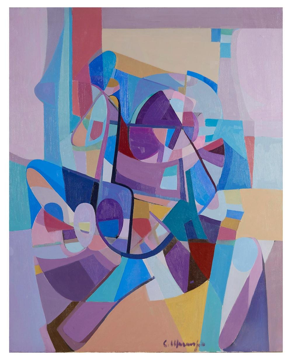 carlo marangio 1936 composition abstraite huile sur toile sign e en bas droite 92 x 73 cm · Tradart Deauville · 2019-03-31 Carlo Marangio comparable auction result: carlo marangio 1936 composition abstraite huile sur toile sign e en bas droite 92 x 73 cm