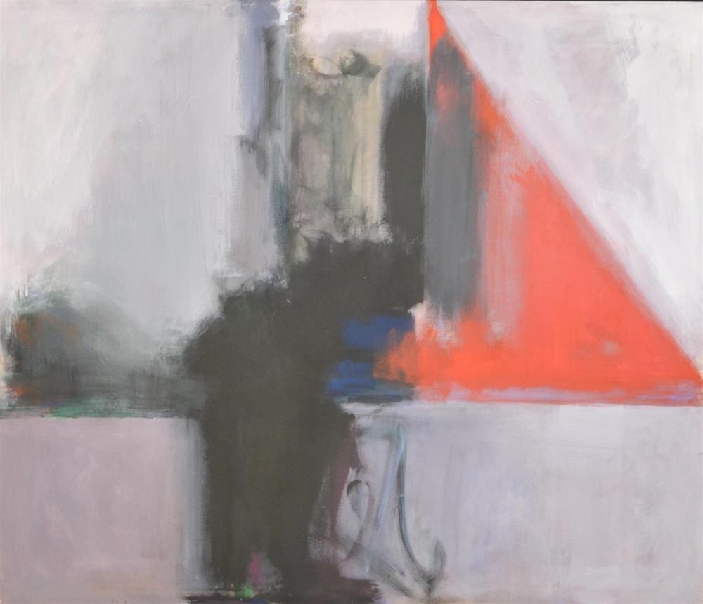 Minoru Kawabata comparable auction result: minoru kawabata japanese 1911 2001 abstract painting form from robe acrylic on canvas 78 x 66 signed m kawabata 1985 on