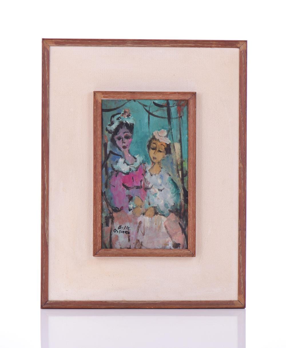 Belle Golinko comparable auction result: belle golinko american an original oil