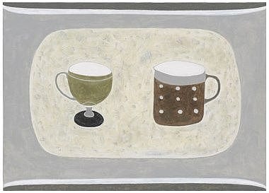 rachel nicholson b 1934 green and brown acrylic on canvas 10 x 14 in 25 4 x 35 6 cm · Christie's · 2019-04-09 Rachel Nicholson comparable auction result: rachel nicholson b 1934 green and brown acrylic on canvas 10 x 14 in 25 4 x 35 6 cm