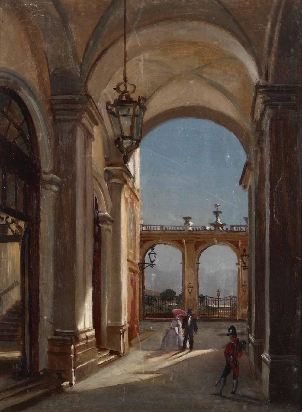 Domenico Pasquale Cambiaso comparable auction result: pasquale domenico cambiaso 1811 1894 palazzo reale