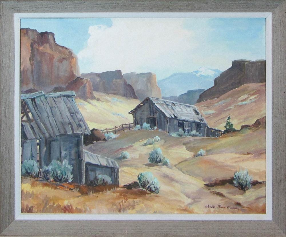 Chester Glenn Murphy comparable auction result: chester glenn murphy kansas oregon 1907 1997 oi