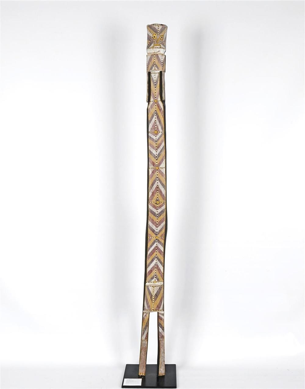 Ivan Namirrkki comparable auction result: ivan namirrkki 1961 namorrorddo 2004 wood natural pigments pvc fixative