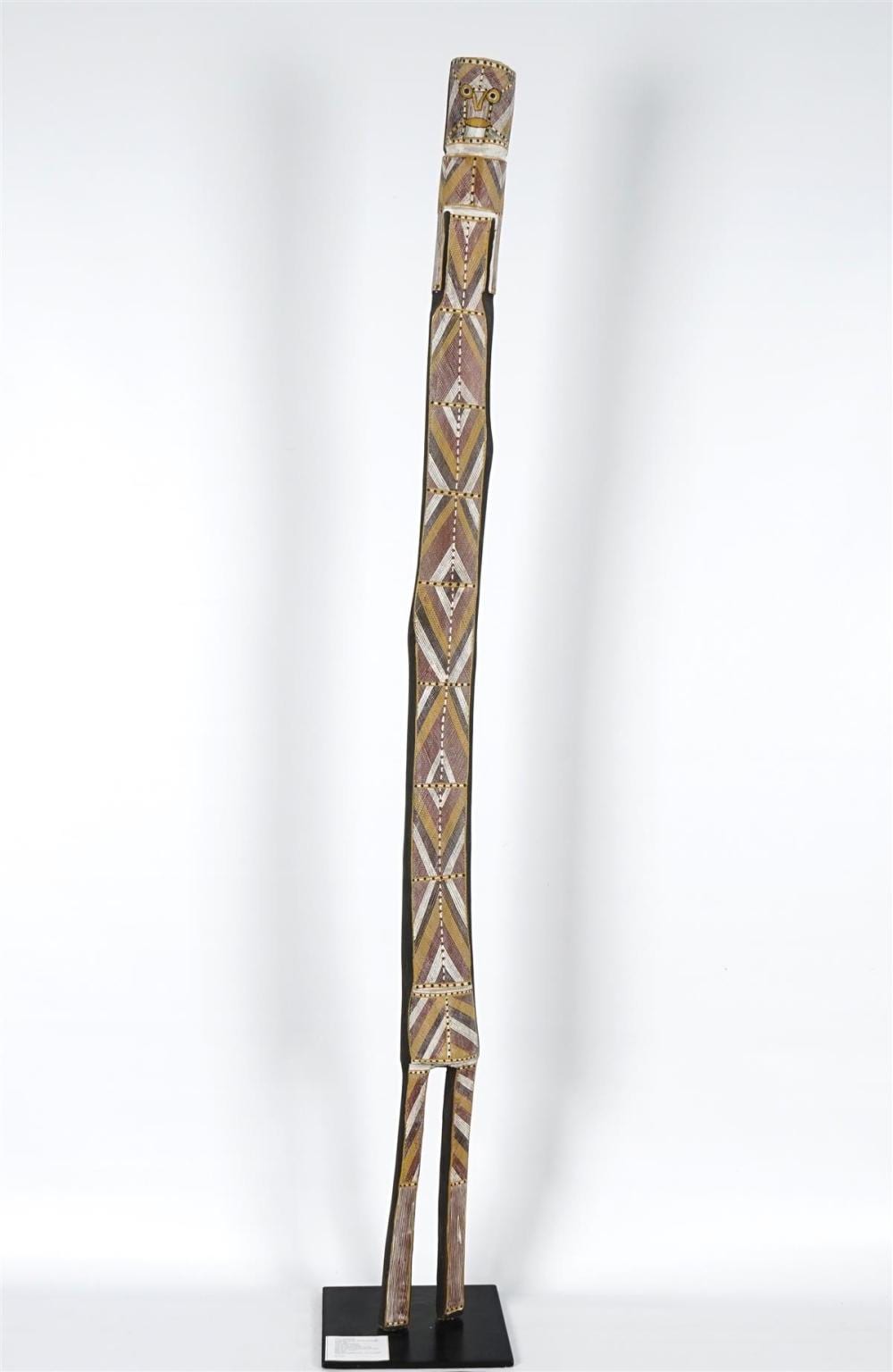 Ivan Namirrkki comparable auction result: ivan namirrkki 1961 namorroddo 2004 wood natural pigments pvc fixative
