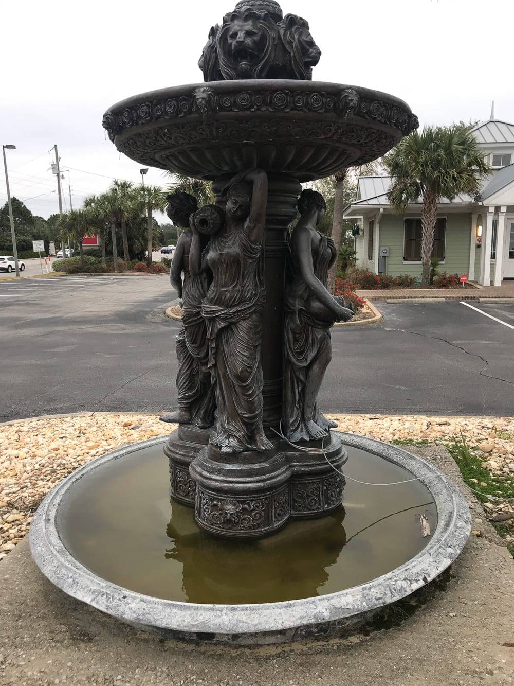 Palatial French Bronze Fountain. sold by J. Garrett Auctioneers, lot 285 — auction record photograph