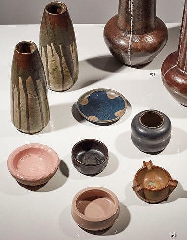henri de vallombreuse 1856 1919 l on pointu 1879 1942 keramos et travail ensemble de huit c ramiques les plus grands h 26 cm 10 in · Christie's · 2019-04-17 Henri De Vallombreuse comparable auction result: henri de vallombreuse 1856 1919 l on pointu 1879 1942 keramos et travail ensemble de huit c ramiques les plus grands h 26 cm 10 in