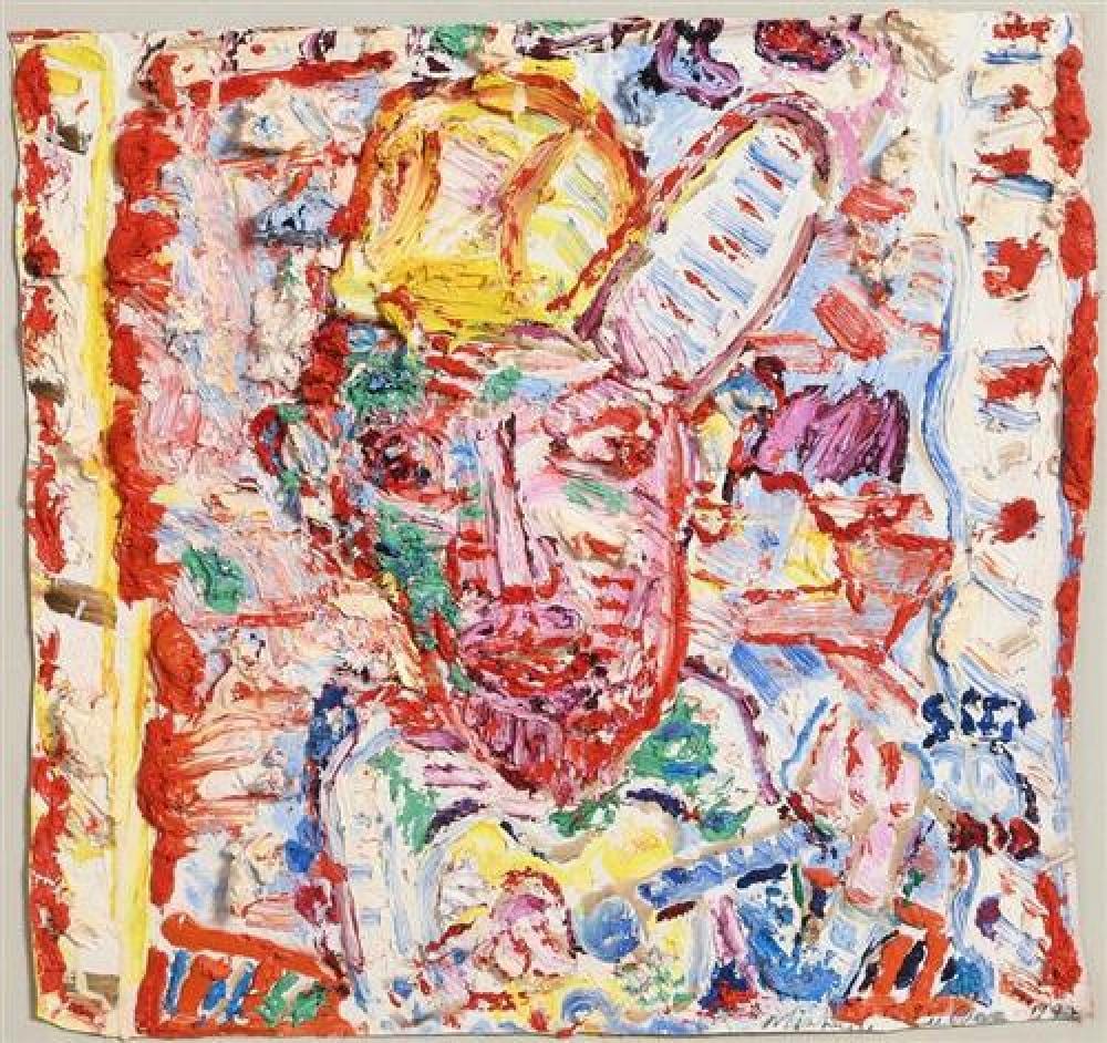 Michael Cullen comparable auction result: michael cullen b 1946 guitar man 1992