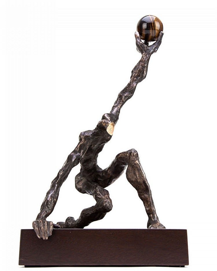 Tomasz Koclega comparable auction result: tomasz koclega b 1968 tenentes bonum 2019 44 x 25 x 23 cm