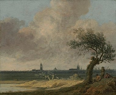 Anthonie Jansz. van der Croos comparable auction result: anthonie jansz van der croos alkmaar 1606 7 1662 3 the hague a landscape