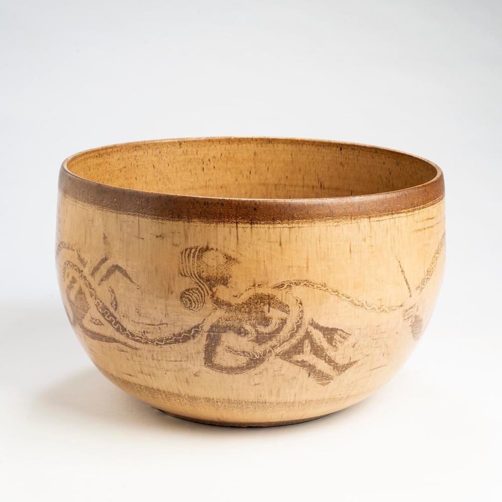 Edwin (1785) Cooper comparable auction result: edwin 1910 2008 and mary 1909 2007 scheier modernist pottery bowl durham new hampshire mid twentieth century