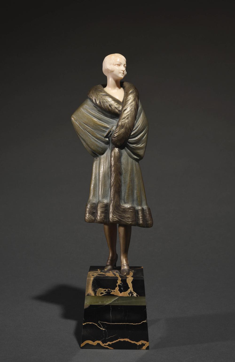 Gerard Rigot comparable auction result: gerard rigot n en 1929 el gante au manteau de fourrure