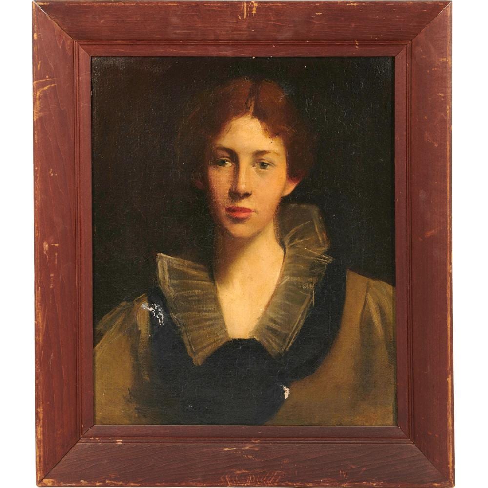 Adelaide Cole Chase comparable auction result: adelaide cole chase painting 1890
