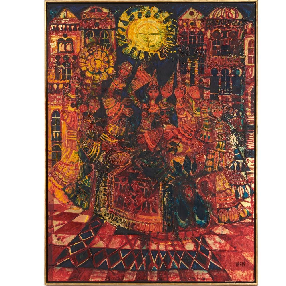 Hrair Diarbekirian comparable auction result: hrair diarbekirian painting