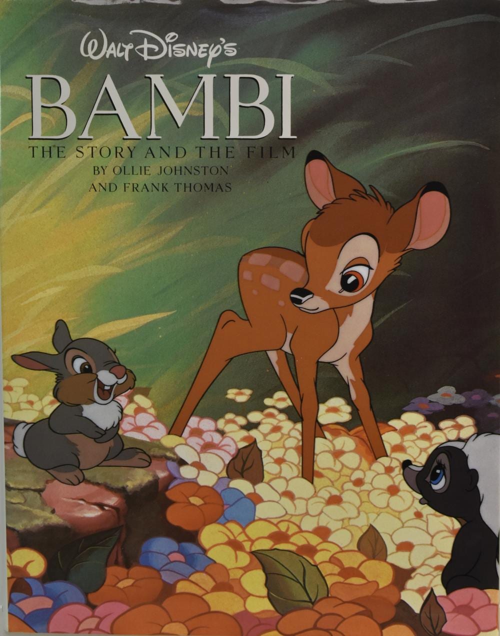 Ollie Johnston comparable auction result: ollie johnston and frank thomas signed bambi book