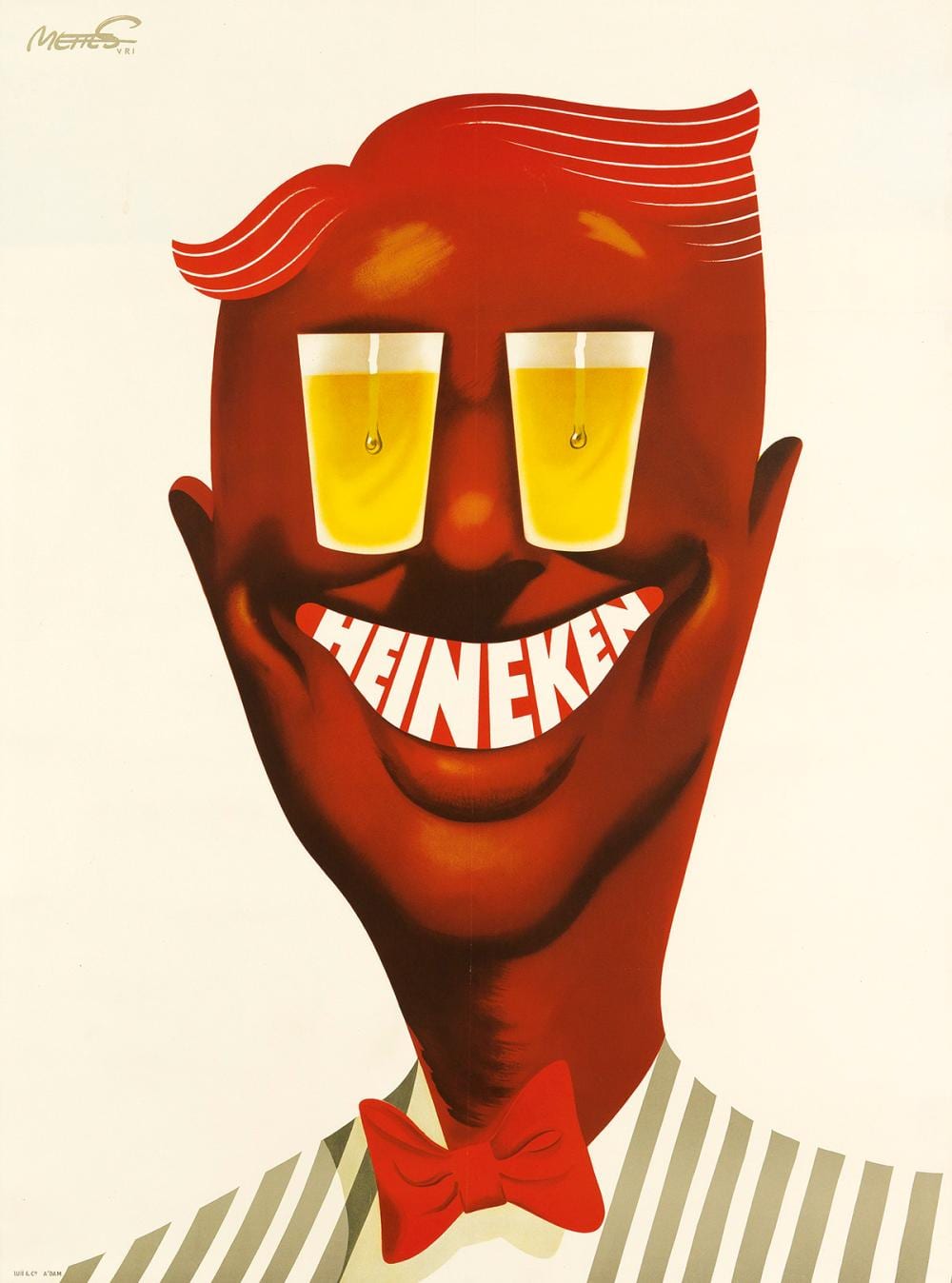 Frans Mettes comparable auction result: frans mettes 1909 1984 heineken 1951 42x31 inches 108x80 cm luii co amsterdam