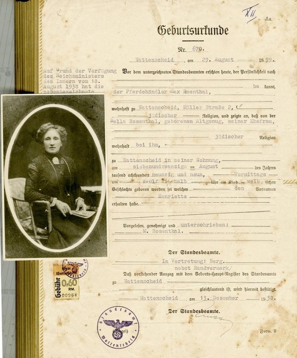 A. Meyer comparable auction result: a collection of paper and photographs from the nazi period that belonged to henriette meyer nee rosenthal